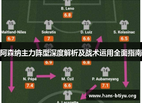 阿森纳主力阵型深度解析及战术运用全面指南